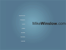 Tablet Screenshot of mikewinslow.com
